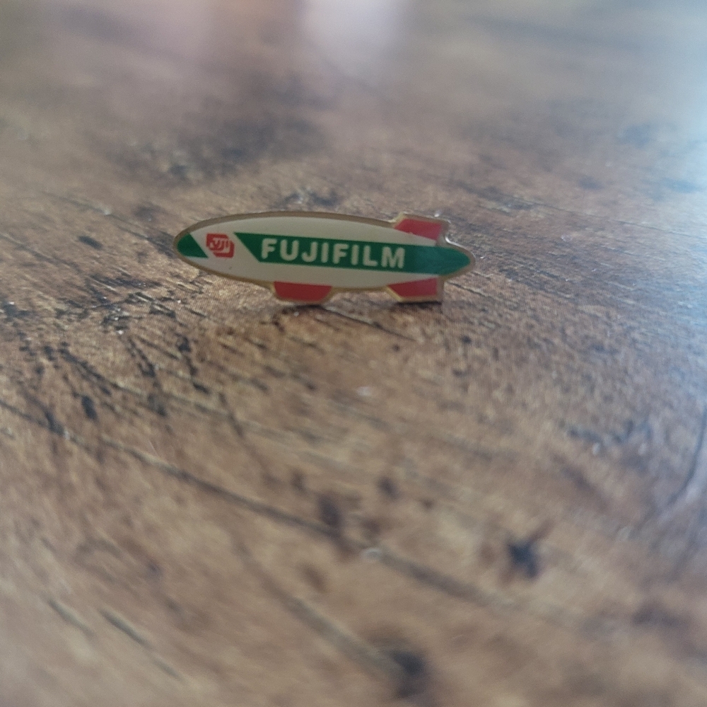 Vintage Fujifilm Blimp Pin